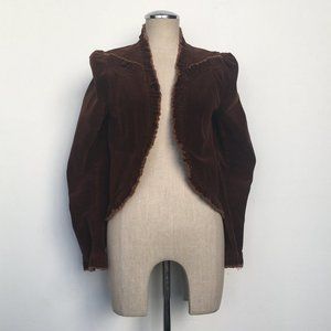 Bebe Corduroy Crop Jacket